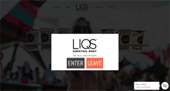 Desktop Screenshot of liqsshot.com
