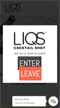 Mobile Screenshot of liqsshot.com