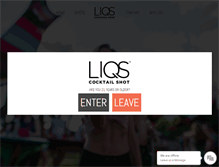 Tablet Screenshot of liqsshot.com